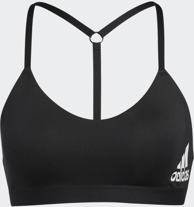 Adidas Strappy Badge of Sport Bh Dames Black/White Dames