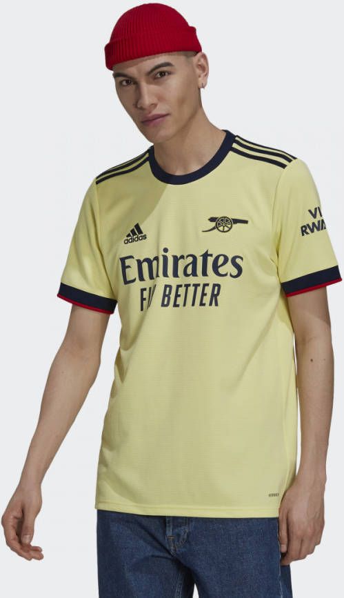 Adidas Arsenal FC 2021/22 Uitshirt Pearl Citrine Heren