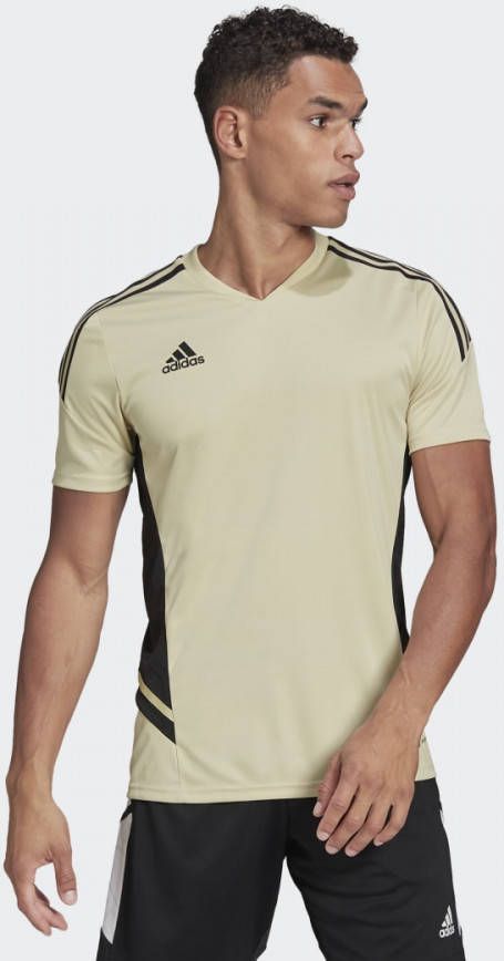 adidas Trainingsshirt Condivo 22 Beige/Zwart