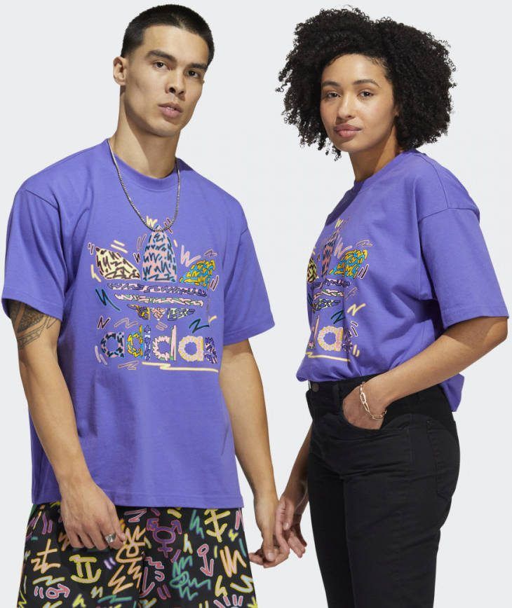 adidas Love Unites Trefoil T shirt(Uniseks )