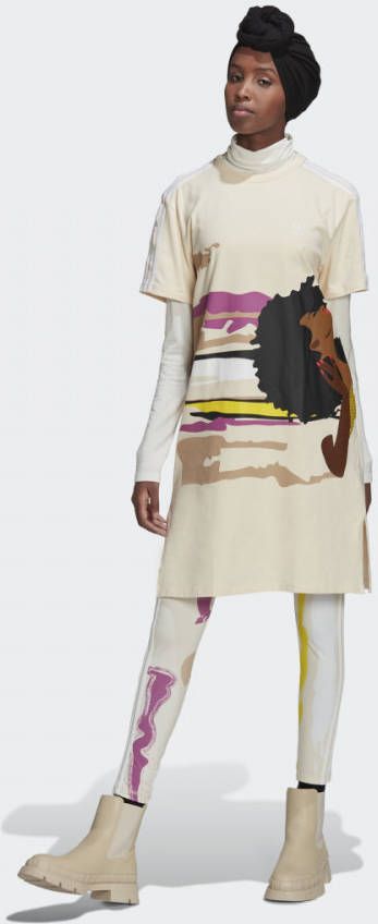 adidas Thebe Magugu T shirtjurk