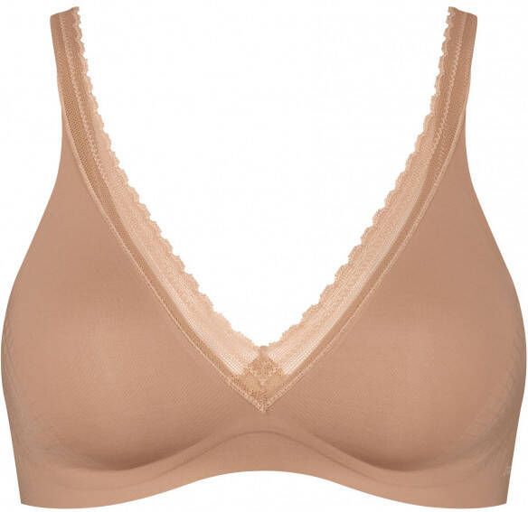 Sloggi Women's Body Adapt Twist T Shirt Bra Ondergoed, bruin/beige