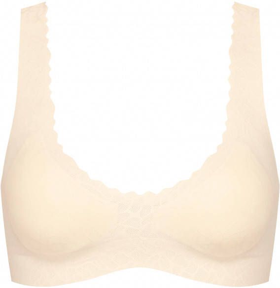 Sloggi Women's Zero Feel Lace 2.0 Bralette Ondergoed, wit