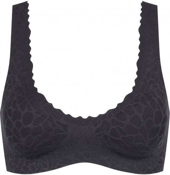 Sloggi Women's Zero Feel Lace 2.0 Bralette Ondergoed, grijs