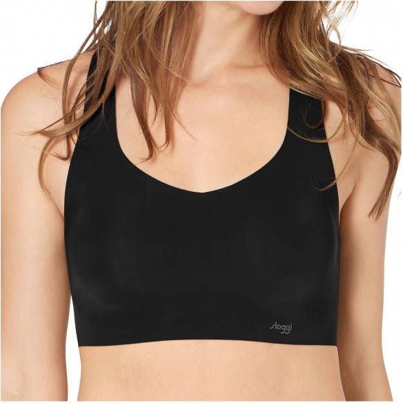 Sloggi Women's Zero Feel Racerback Top EX Sportbeha, beige