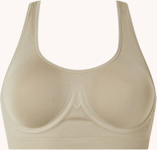 Calvin Klein Bonded Flex bralette met logo