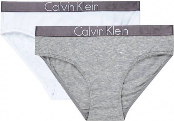 Calvin Klein Slip in mê, lé, e en uni in 2 pack