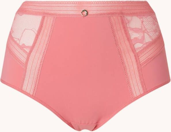 Chantelle True Lace high waisted slip met kant