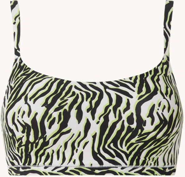 Chantelle Voorgevormde bralette met zebraprint