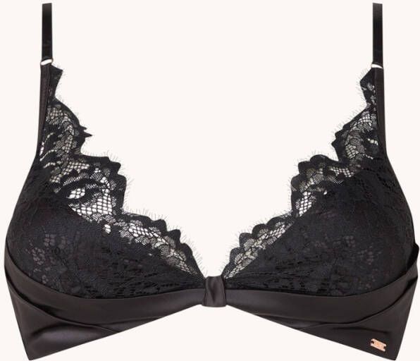 Hunkemö, ller Hannako bralette met uitneembare vulling en kant