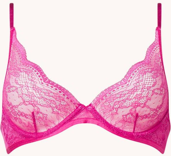Hunkemö, ller Isabelle plunge beugel bh met kant
