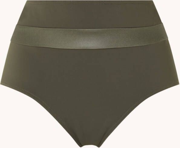 marlies | dekkers Cache Coeur high waisted bikinislip met strikdetail