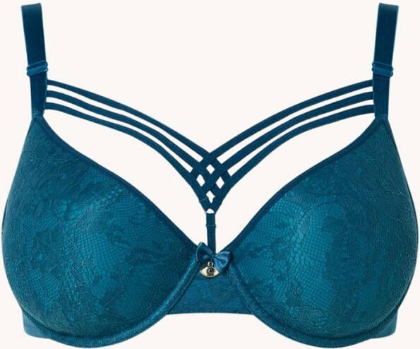 Marlies Dekkers dame de paris plunge bh | wired padded lagoon blue