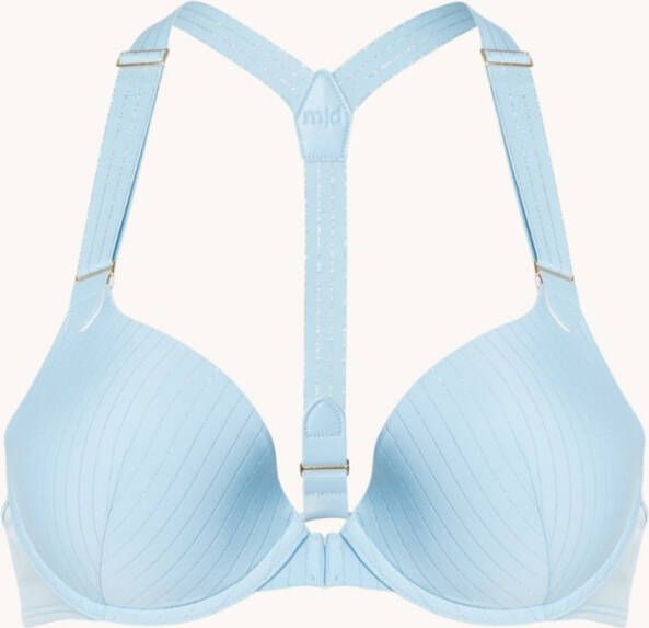 Marlies Dekkers gloria push up bh | wired padded airy blue and gold