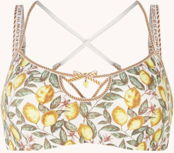 Marlies Dekkers mambo plunge balconette bh | wired padded amalfi lemon print