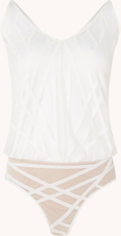 Marlies Dekkers the illusionist niet voorgevormde beugelloze body | unwired unpadded transparent pristine