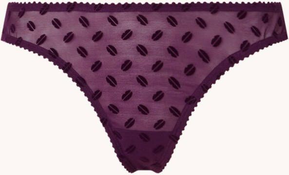 Marlies Dekkers visage butterfly string | winter berry