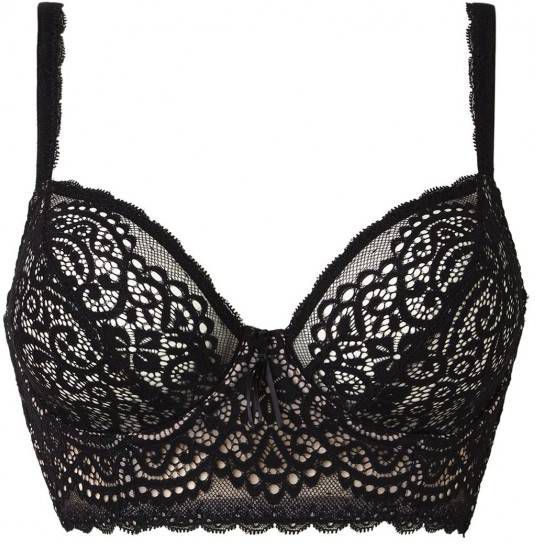 Primadonna Twist I Do Lange Balconnet Diep Decolleté , Zwart, Dames
