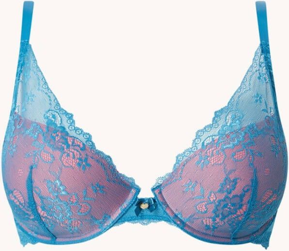 Sam Friday Demi push up bh met overlay van kant