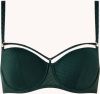 Marlies Dekkers space odyssey balconette bh | wired padded checkered pine green online kopen