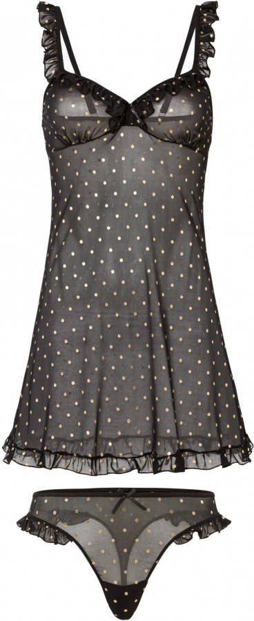 bonprix Babydoll en string(2 dlg. set )