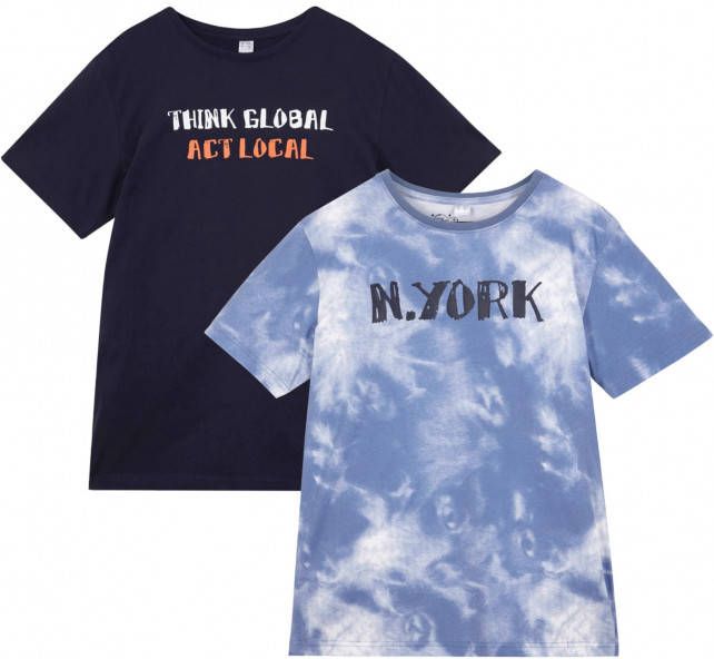 bonprix Jongens T shirt(set van 2 )