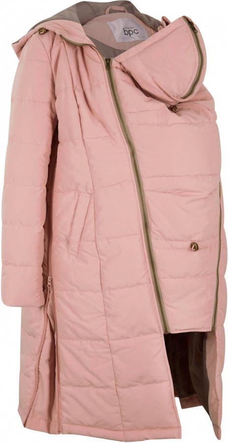 bonprix Lange, gewatteerde zwangerschapsjas/draagjas met gerecycled polyester
