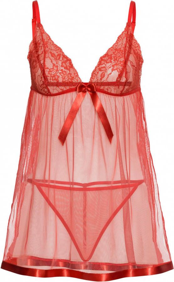 bonprix Slipdress en string(2 dlg. set )