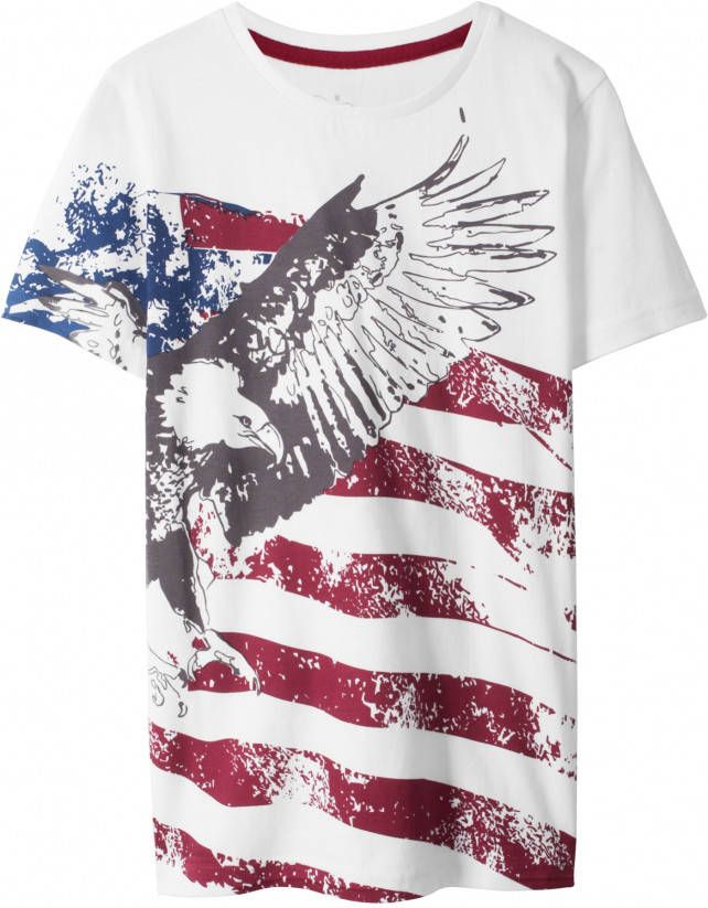 bonprix Jongens T shirt, slim fit van biologisch katoen