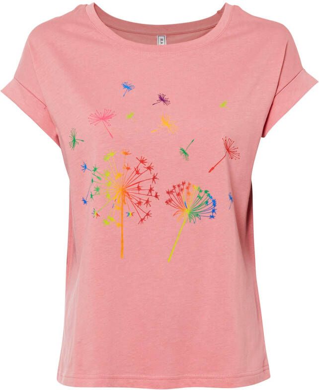 bonprix T shirt met bloemenprint