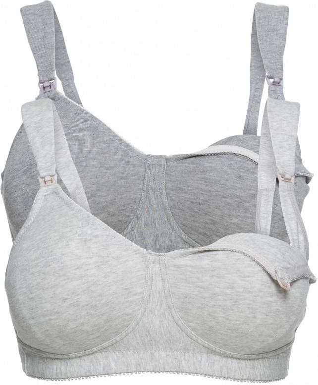 bonprix Voedingsbh zonder beugels(set van 2)met biologisch katoen
