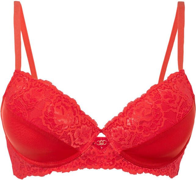 bonprix Voorgevormde beugel bh met mooi accessoire