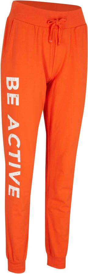 bonprix Joggingbroek met print, loose fit