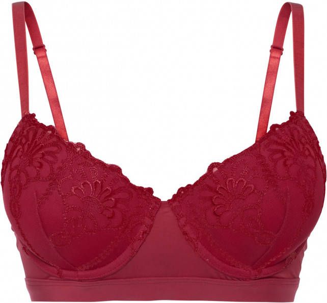 bonprix Voorgevormde beugel bh met fijn borduursel
