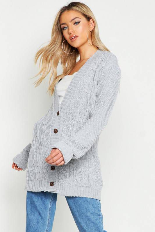 boohoo Boyfriend Tanken, Zilver