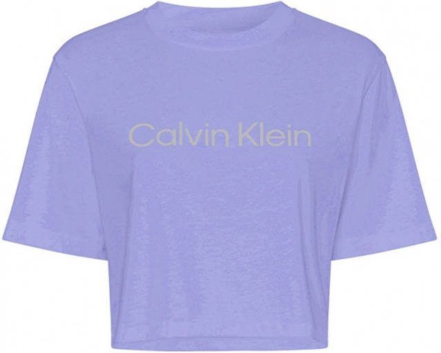 Calvin Klein T shirts Paars Dames