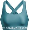Under Armour Dames sport BH Armour® Mid Crossback Glacier Blauw/Wit online kopen