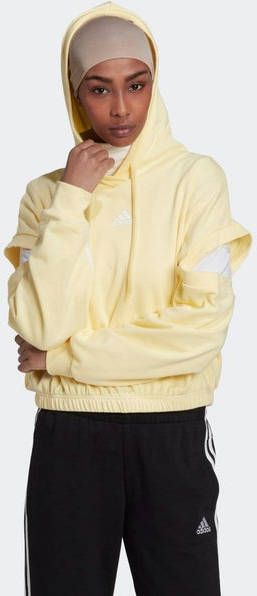 Adidas Hyperglam 3 Stripes With Cutout Detail Dames Sweatshirts