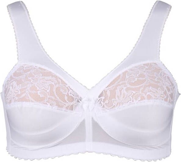 Glamorise Magic lift bh met steunfunctie Wit, Magic lift bh in speciaal model voor Plus Sizes Wit