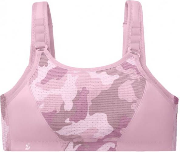 Glamorise Sport bh met leuke print Pink