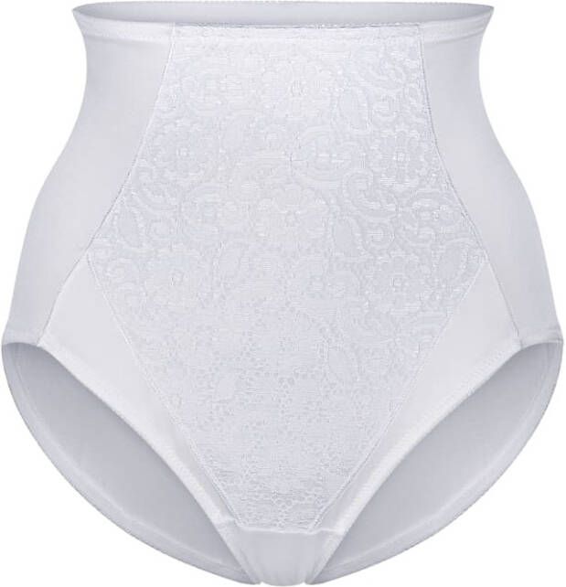 VIANIA Corrigerende slip met extra platte naden Wit