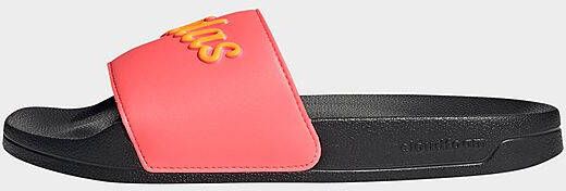 Adidas adilette Shower Badslippers Acid Red/Flash Orange/Core Black Dames