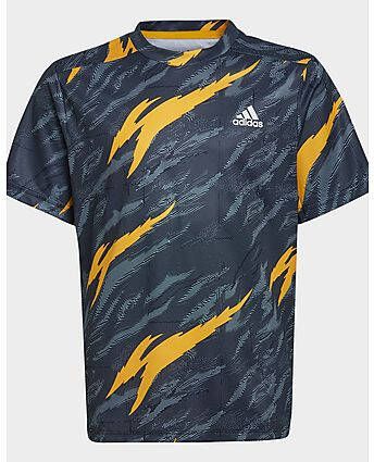 Adidas AEROREADY Graphic Designed 4 Sport Training T shirt Black/Magic Grey/Collegiate Gold