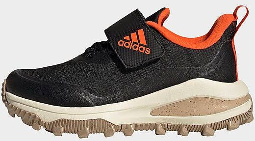 Adidas FortaRun All Terrain Cloudfoam Sport Running Schoenen Core Black/Impact Orange/Cream White