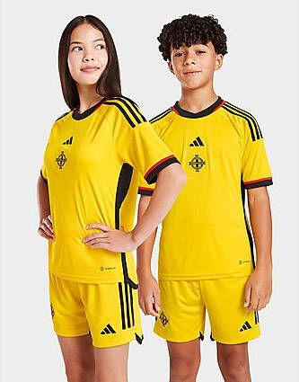 Adidas Northern Ireland 2022 Away Shirt Junior Yellow