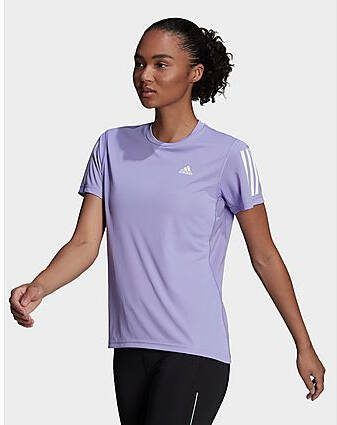 Adidas Own the Run T shirt Light Purple Dames