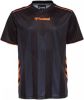 Hummel Junior sport T shirt Ground Pro Limited zwart/oranje online kopen