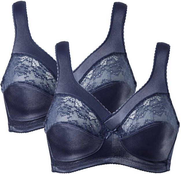 harmony Bh met ontlastende bandjes Nachtblauw