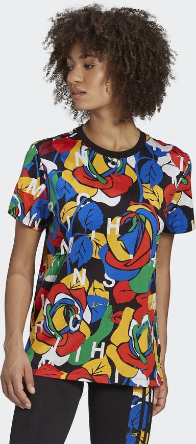 adidas Originals T shirt met pop motief