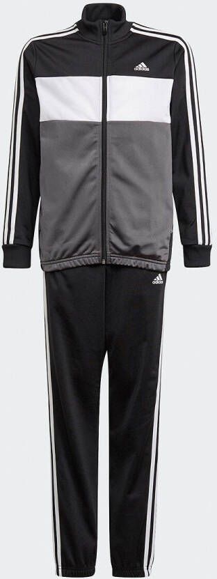 Adidas Tiberio Trainingspak Junior Black/White/White Kind